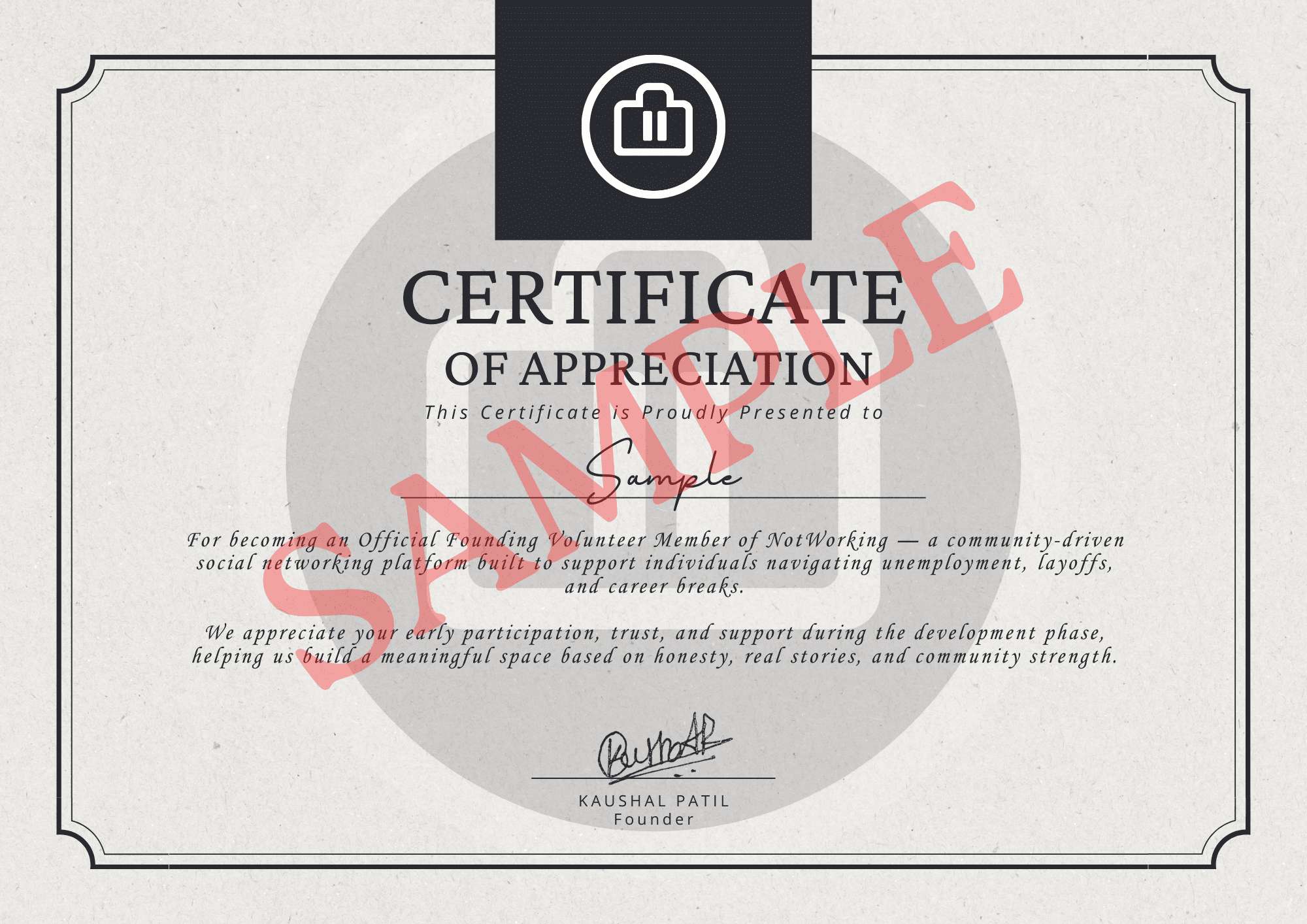 Verified Certificate